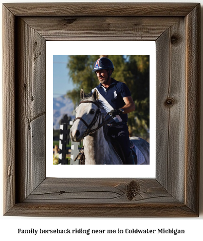 family horseback riding near me in Coldwater, Michigan